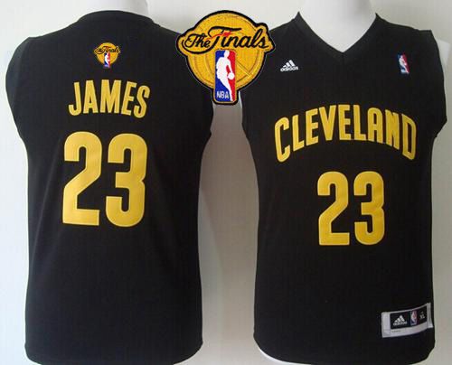 Revolution 30 Cavaliers #23 LeBron James Black The Finals Patch Stitched Youth NBA Jersey Revolution 30 Cavaliers #23 LeBron James Black The Finals Patch Stitched Youth NBA Jersey
