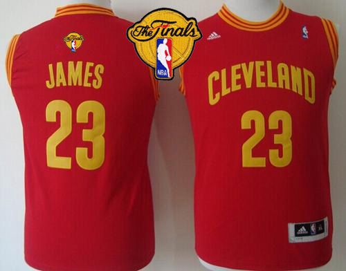Revolution 30 Cavaliers #23 LeBron James Red The Finals Patch Stitched Youth NBA Jersey Revolution 30 Cavaliers #23 LeBron James Red The Finals Patch Stitched Youth NBA Jersey