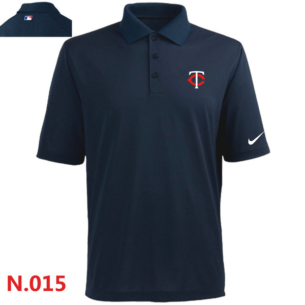 Nike Minesota Twins Men's Navy Blue Polo Shirt