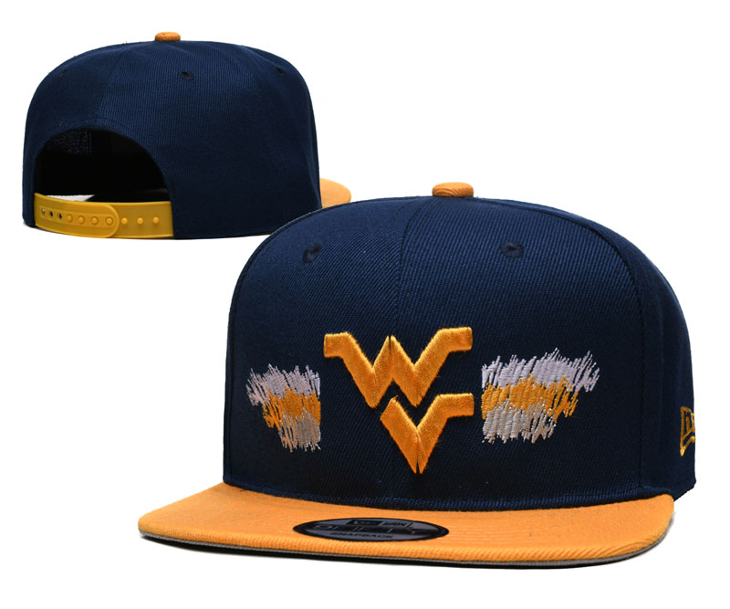 West Virginia Mountaineers Snapback Hats 001