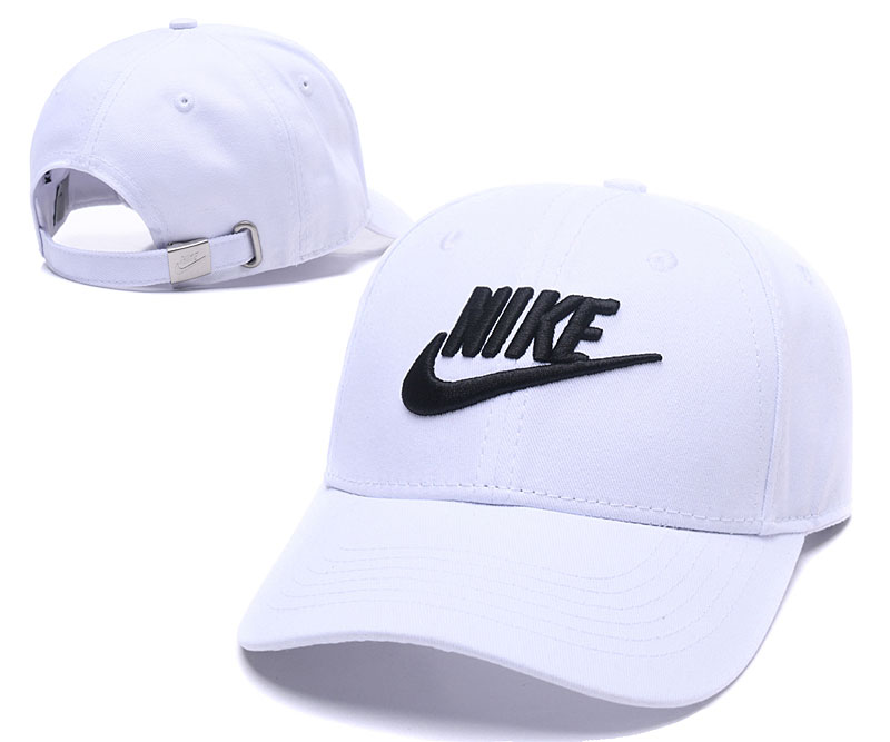 Nike Fresh Logo Khaki Peaked Adjustable Hat