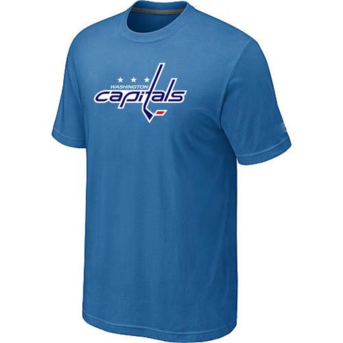 Washington Capitals Big & Tall Logo Indigo Blue NHL T-Shirt