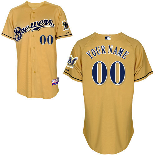 Brewers Gold Customized Men Cool Base Jersey
