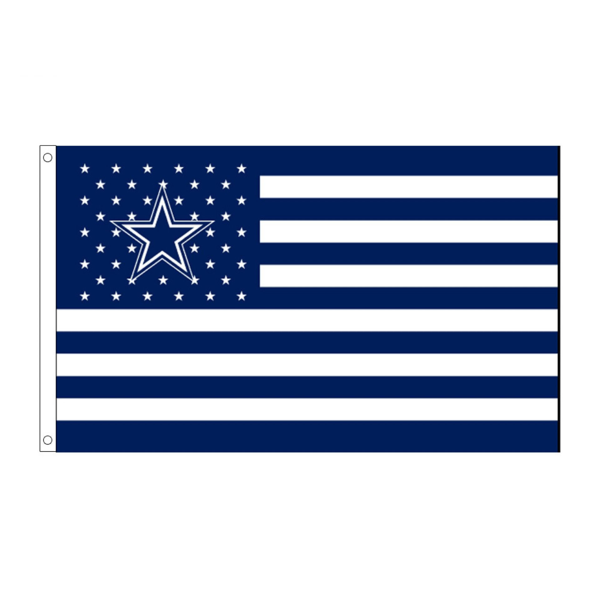 Cowboys Flag Size 3X5Ft -3