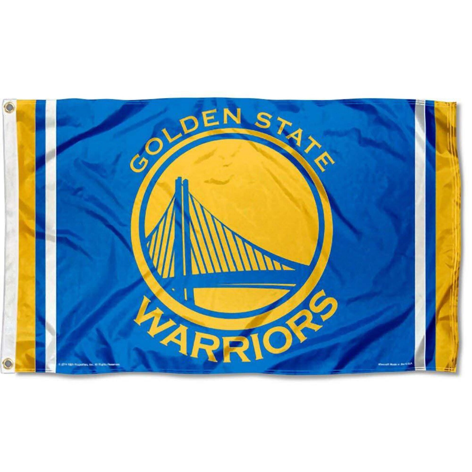 Warriors Flag Size 3X5Ft