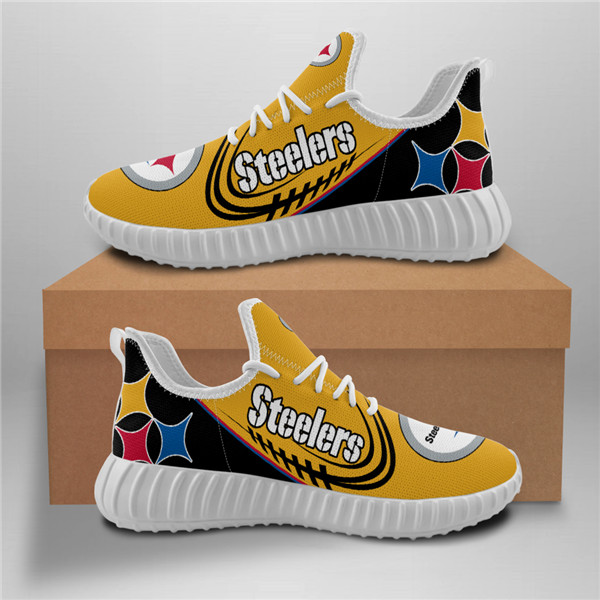 NFL Steelers Mesh Knit Sneakers 2