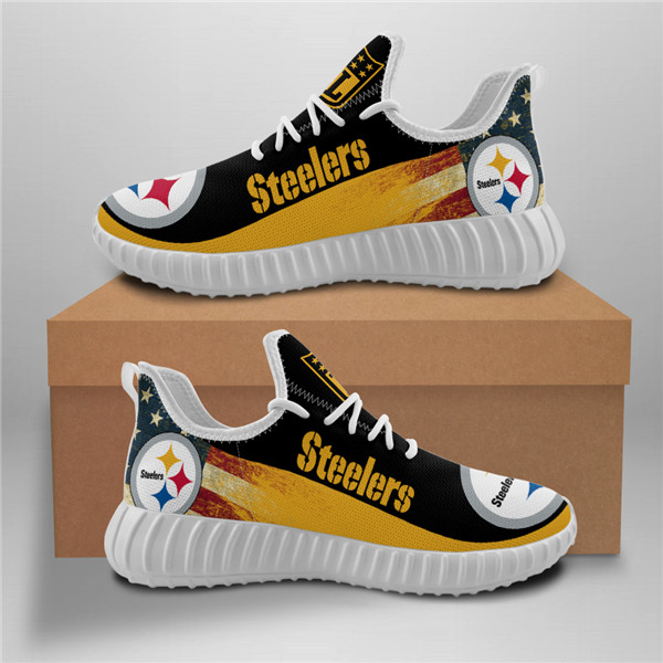 NFL Steelers Mesh Knit Sneakers 1