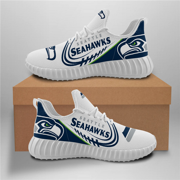 NFL Seahawks Mesh Knit Sneakers 2