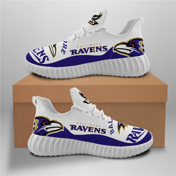NFL Ravens Mesh Knit Sneakers 1