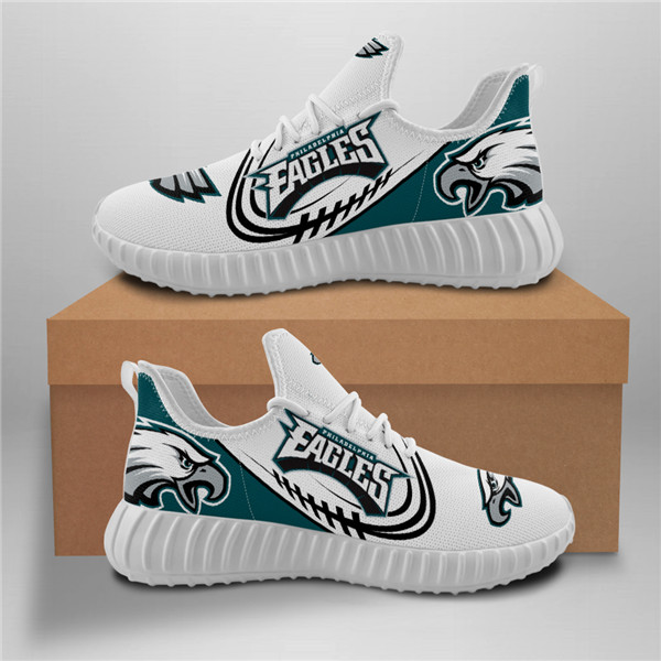 NFL Eagles Mesh Knit Sneakers 1