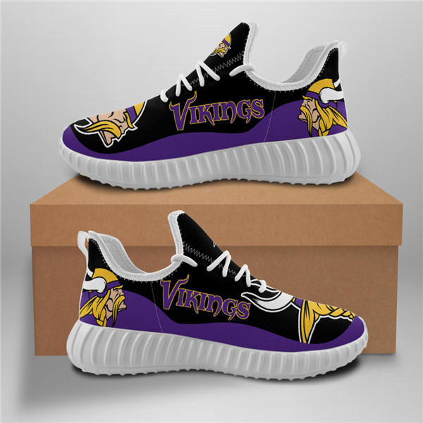 NFL Vikings Mesh Knit Sneakers