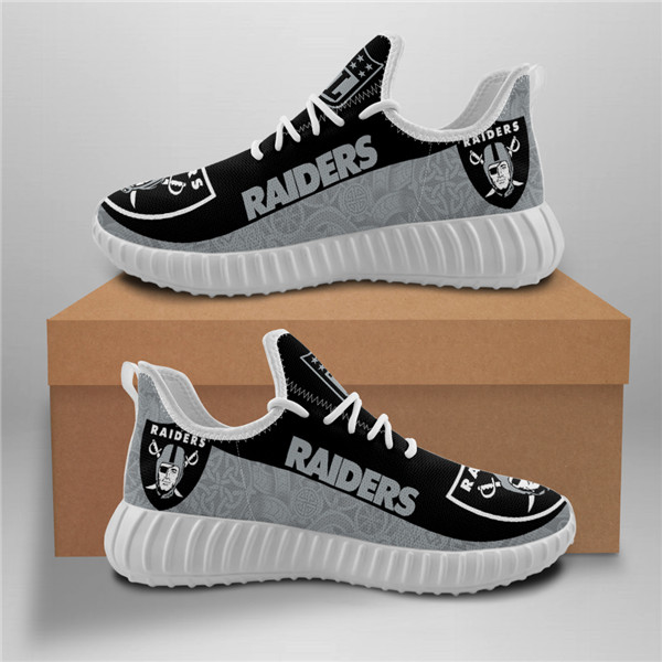NFL Raiders Mesh Knit Sneakers
