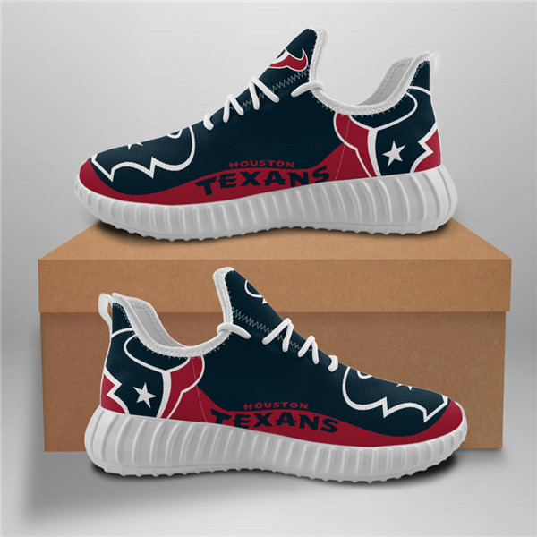 NFL Texans Mesh Knit Sneakers