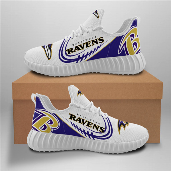 NFL Ravens Mesh Knit Sneakers