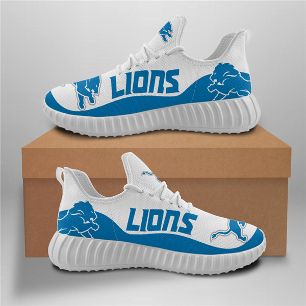 NFL Lions Mesh Knit Sneakers