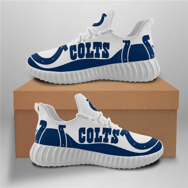 NFL Colts Mesh Knit Sneakers