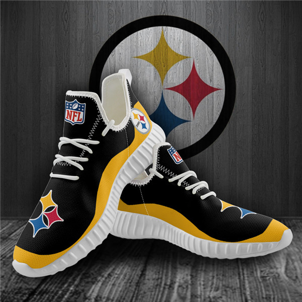 NFL Steelers Mesh Knit Sneakers 3
