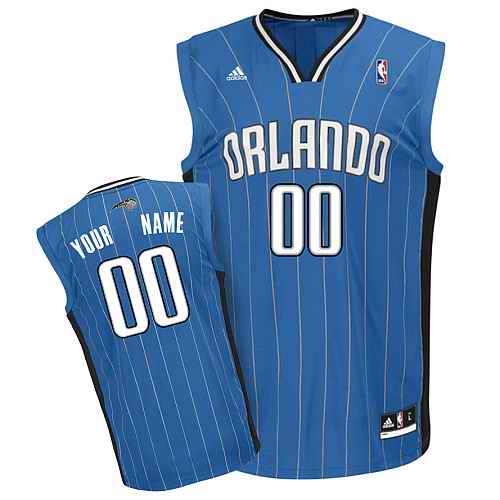 Orlando Magic Youth Custom Blue Jersey