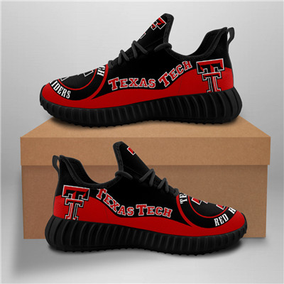 NCAA Texas Tech Mesh Knit Sneakers