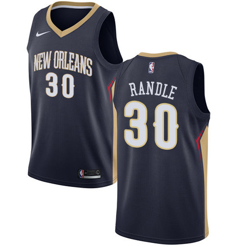 Pelicans #30 Julius Randle Navy Youth Basketball Swingman Icon Edition Jersey