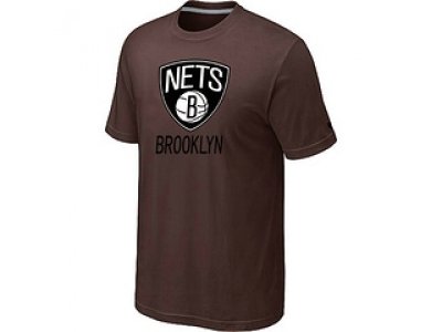 NBA cord net logo T-shirt Brown