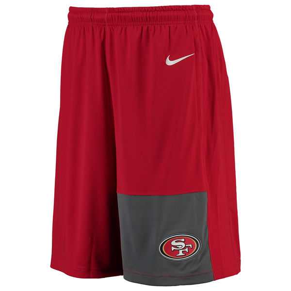 San Francisco 49ers Red NFL Shorts