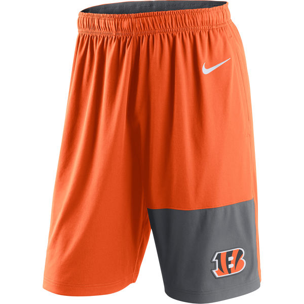 Cincinnati Bengals Orange NFL Shorts