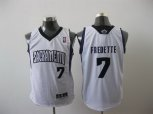 kids Sacramento Kings 7# FREDETTE white Youth jersey