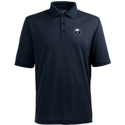 Buffalo Sabres Antigua Pique Xtra-Lite Polo - Navy