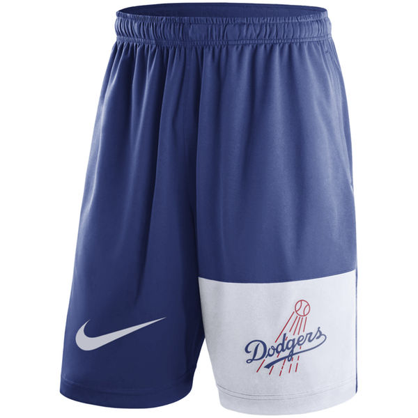 38Men's Los Angeles Dodgers Nike Royal Cooperstown Collection Dry Fly Shorts