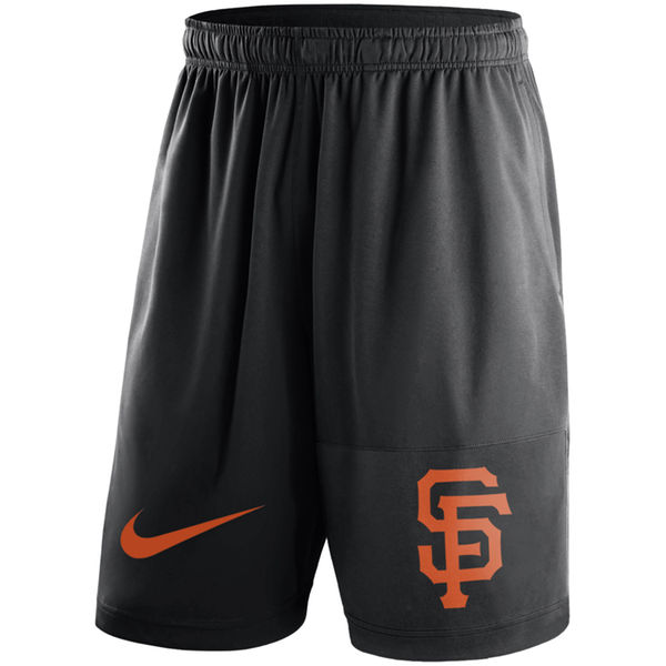 5Men's San Francisco Giants Nike Black Dry Fly Shorts
