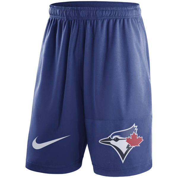 15Men's Toronto Blue Jays Nike Royal Dry Fly Shorts