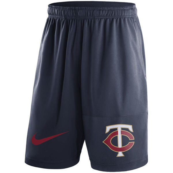 46Men's Minnesota Twins Nike Navy Dry Fly Shorts