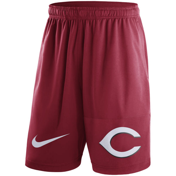 43Men's Cincinnati Reds Nike Red Dry Fly Shorts