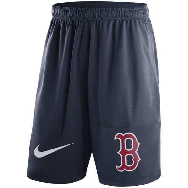 28Men's Boston Red Sox Nike Navy Dry Fly Shorts
