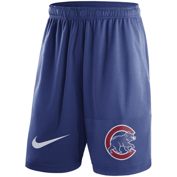 1Men's Chicago Cubs Nike Royal Dry Fly Shorts