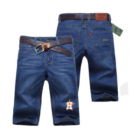 Houston Astros Team Logo Deep Blue MLB Jeans