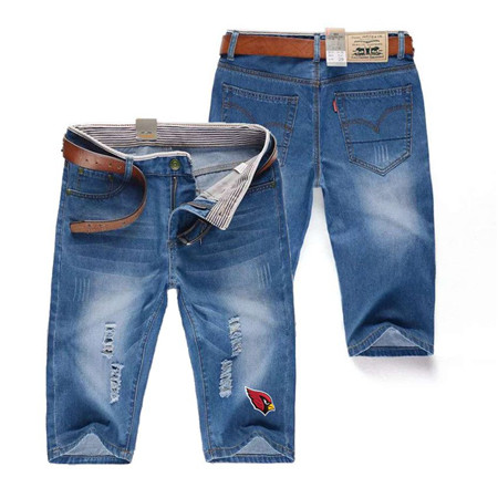 Arizona Cardinals Team Logo Light Blue NFL Jeans