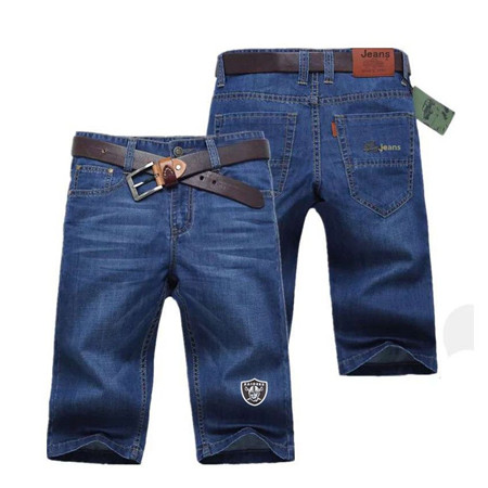 Oakland Raiders Team Logo Deep Blue NFL Jeans