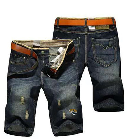 Jacksonville Jaguars Team Logo Black NFL Jeans