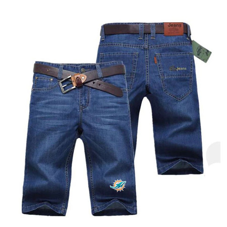Miami Dolphins Team Logo Deep Blue NFL Jeans