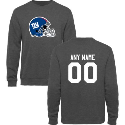 Men's New York Giants Design Your Own Crewneck Sweatshirt