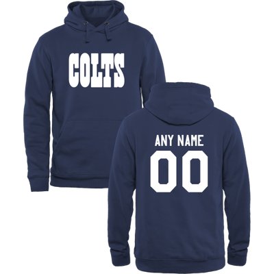 Men's Indianapolis Colts Design Your Own Pullover Hoodie