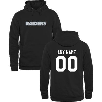 Men's Oakland Raiders Design Your Own Pullover Hoodie