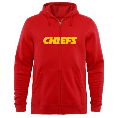Men's Kansas City Chiefs Design Your Own Zip Hoodie
