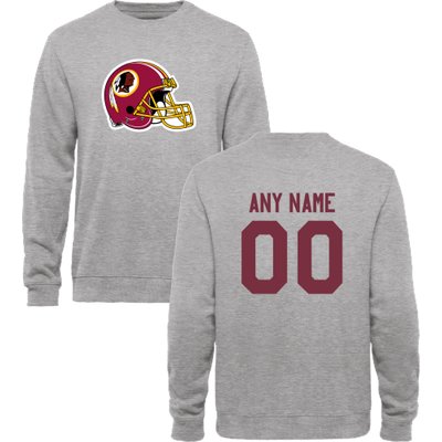 Men's Washington Redskins Design Your Own Crewneck Sweatshirt