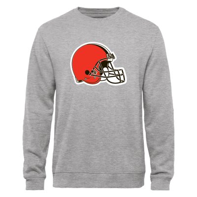 Men's Cleveland Browns Design Your Own Crewneck Sweatshirt
