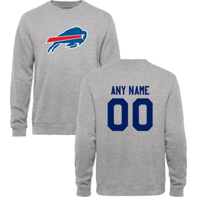 Men's Buffalo Bills Design Your Own Crewneck Sweatshirt