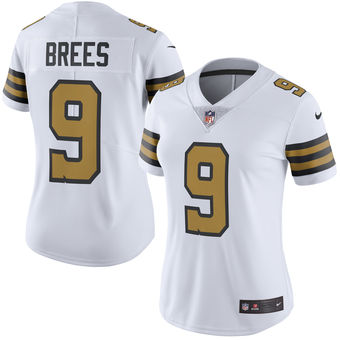 Drew Brees New Orleans Saints Nike Women's Color Rush Limited Jersey - White