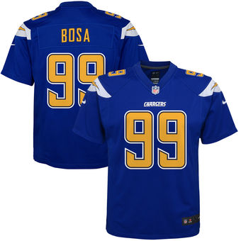 Joey Bosa San Diego Chargers Nike Youth Color Rush Game Jersey - Royal
